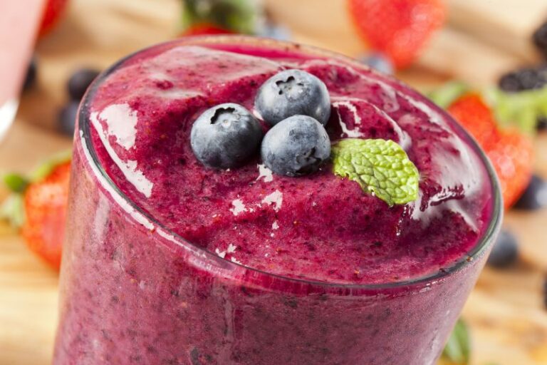 Blueberry juice